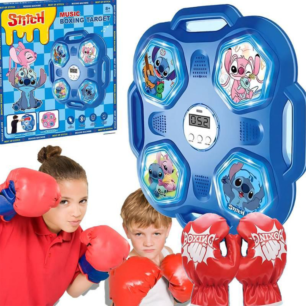 Stitch Music Boxing Target Machine – Blue