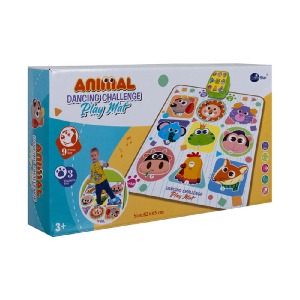 Animal Dancing Challenge Play Mat – Fun & Engaging Play for Boys & Girls