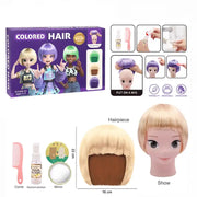 Fashion Trend Wig Dress Up Set" for Dolls