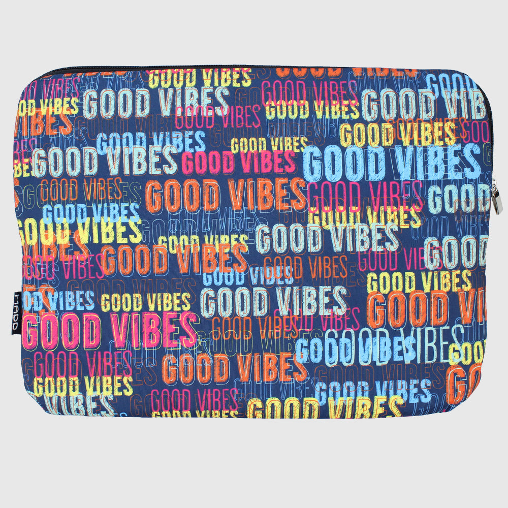 15 Inch Laptop Sleeve Bag (Good Vibes) - Ourkids - Everwards Group