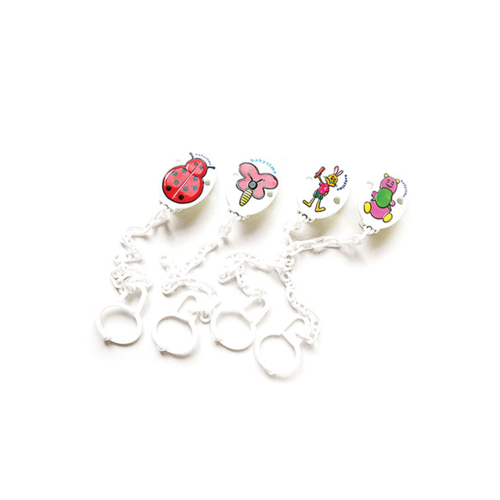 Baby Time Baby Embrossed Patterned Clips (BT-197)