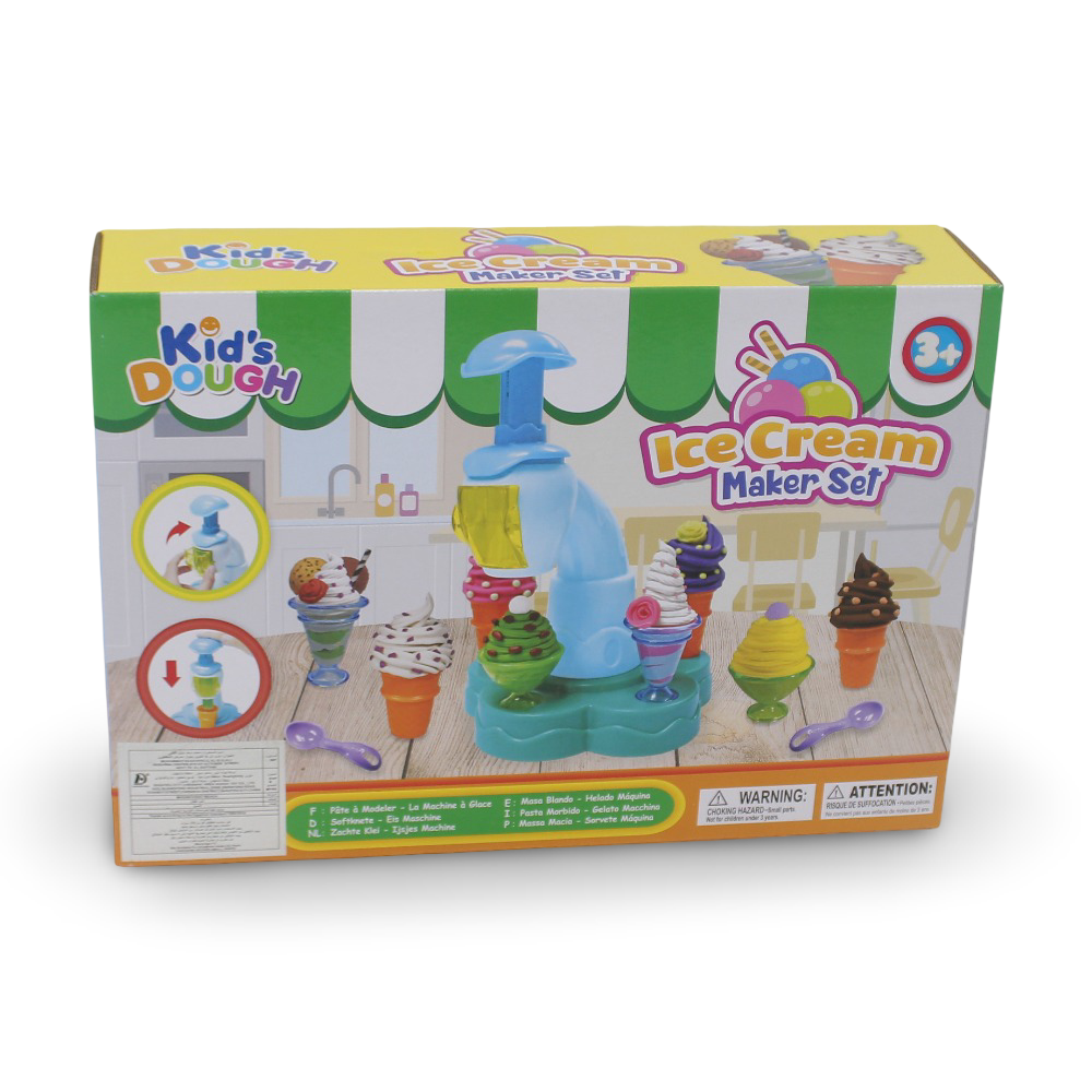 Kid's Dough Ice Cream Maker Set - Toys