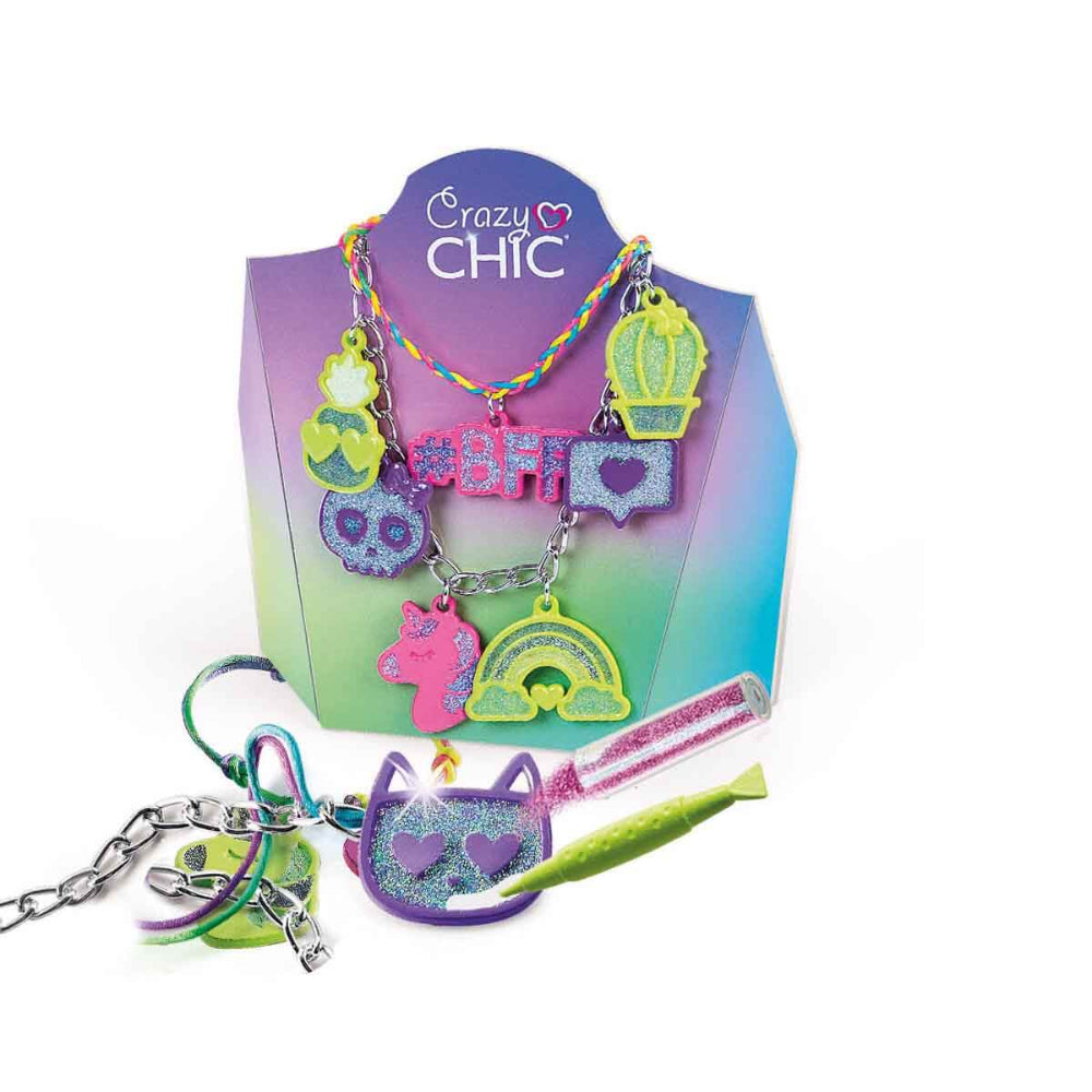 Clementoni Crazy Chic Jewels My Multicolour Pendants Jewelry Set