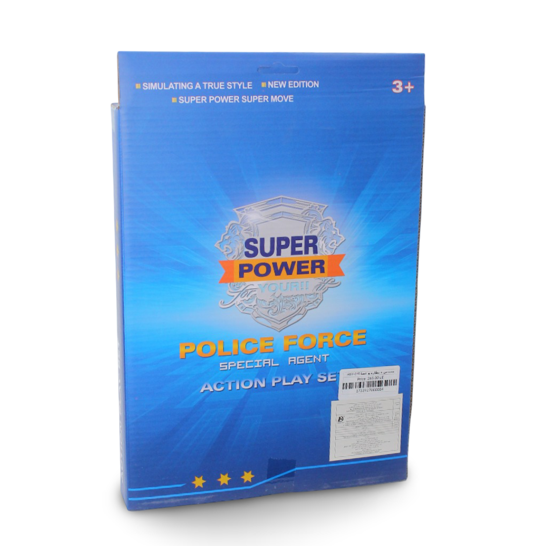 Deluxe Special Agent Police Force Toy