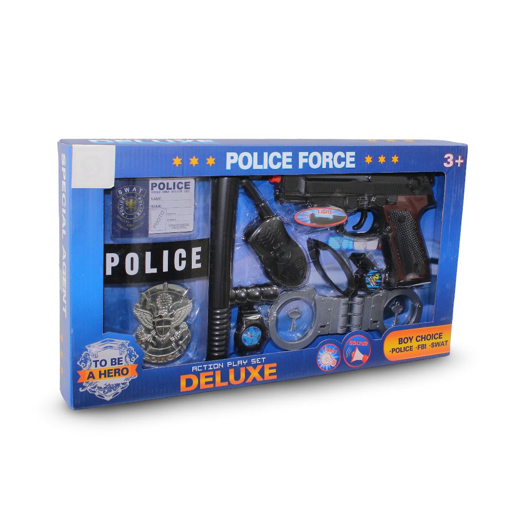 "Police Force" Action Play Set - Toys - OKO