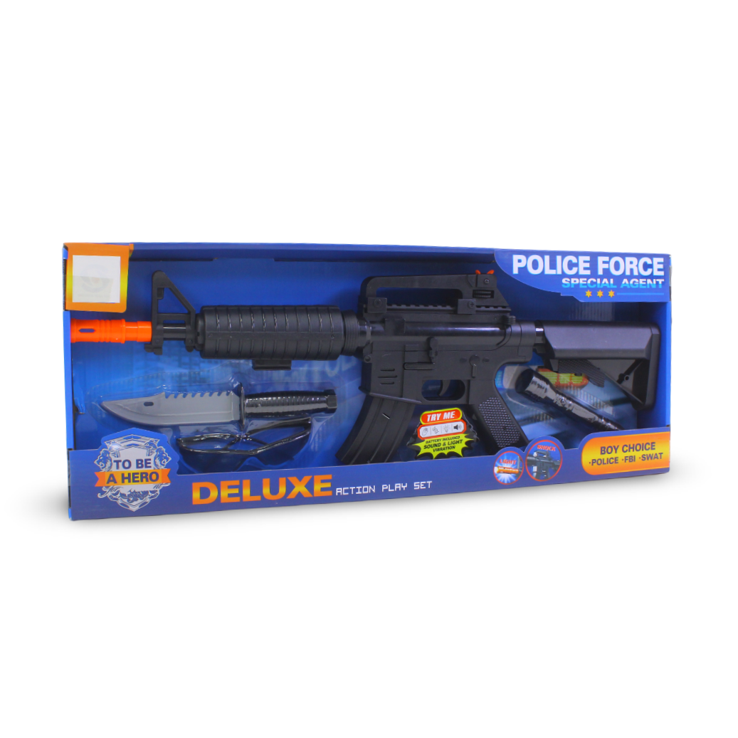Police Force Deluxe Action Playset