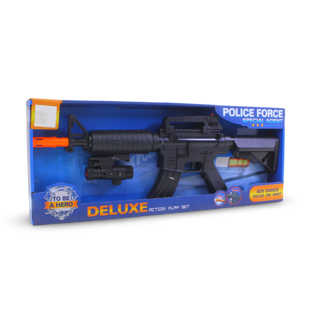 Police Force Deluxe Action Playset Toy