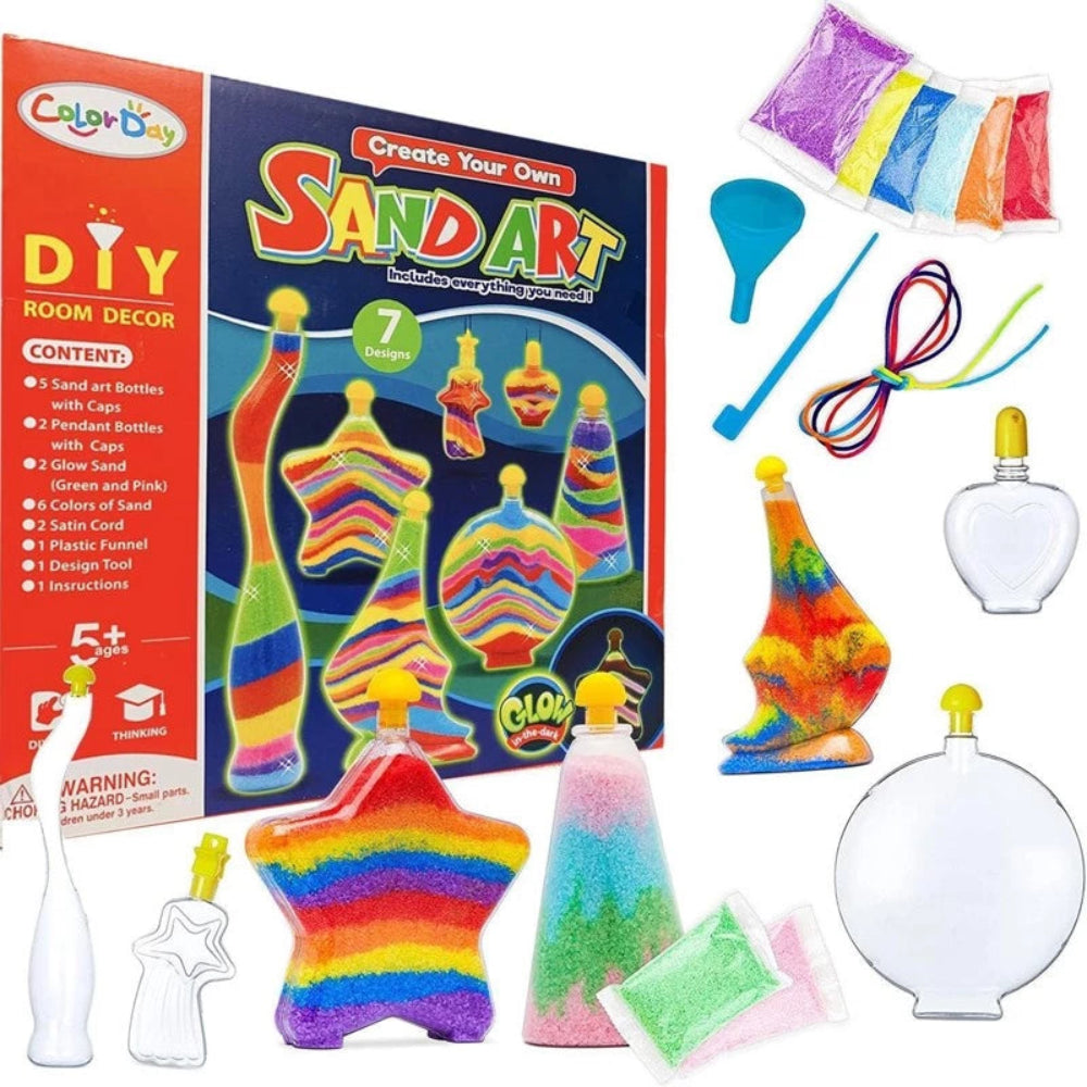 Create Your Own Sand Art DIY – 7 Pcs