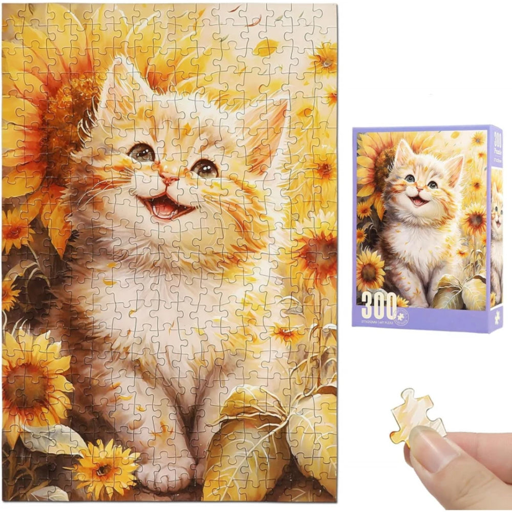Cat Jigsaw Puzzle – 300 Pcs