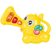 Baby Musical Elephant Toy – Yellow