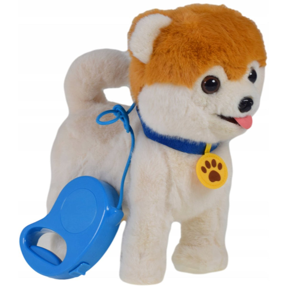 "Walk Dogs and Cats" Plush Corgi Puppy Toy