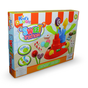 Kids Dough Sweet Station Candy Maker Set with 4 Dough Tubs & Accessories