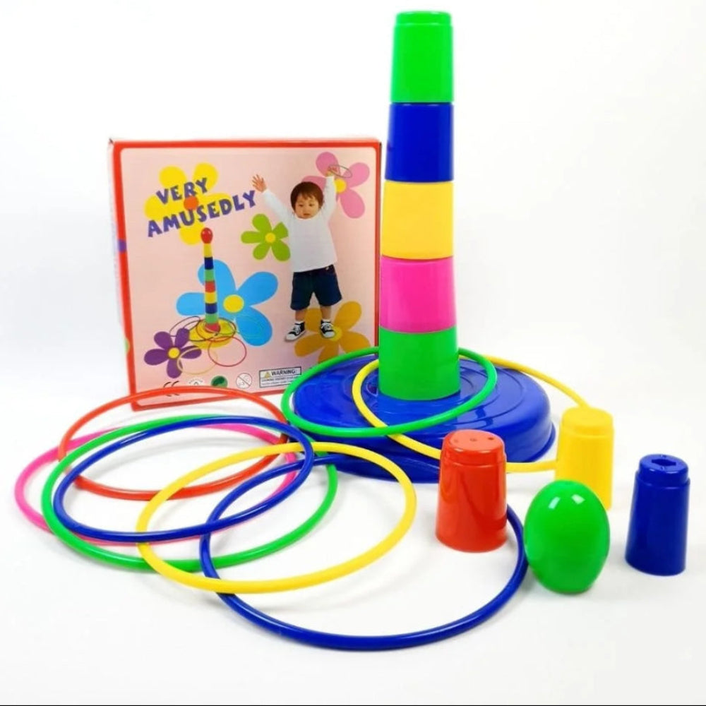 Kids Quoits Ring Toss Game