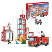 Cogo Fire & Rescue Building Block Set – 616Pcs