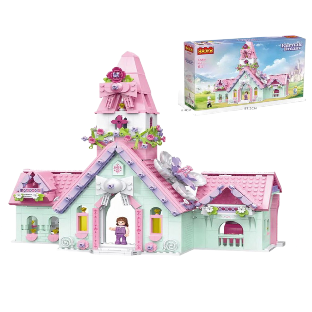 Cogo Fairytale Dream Building Block Set – 945Pcs - Toys