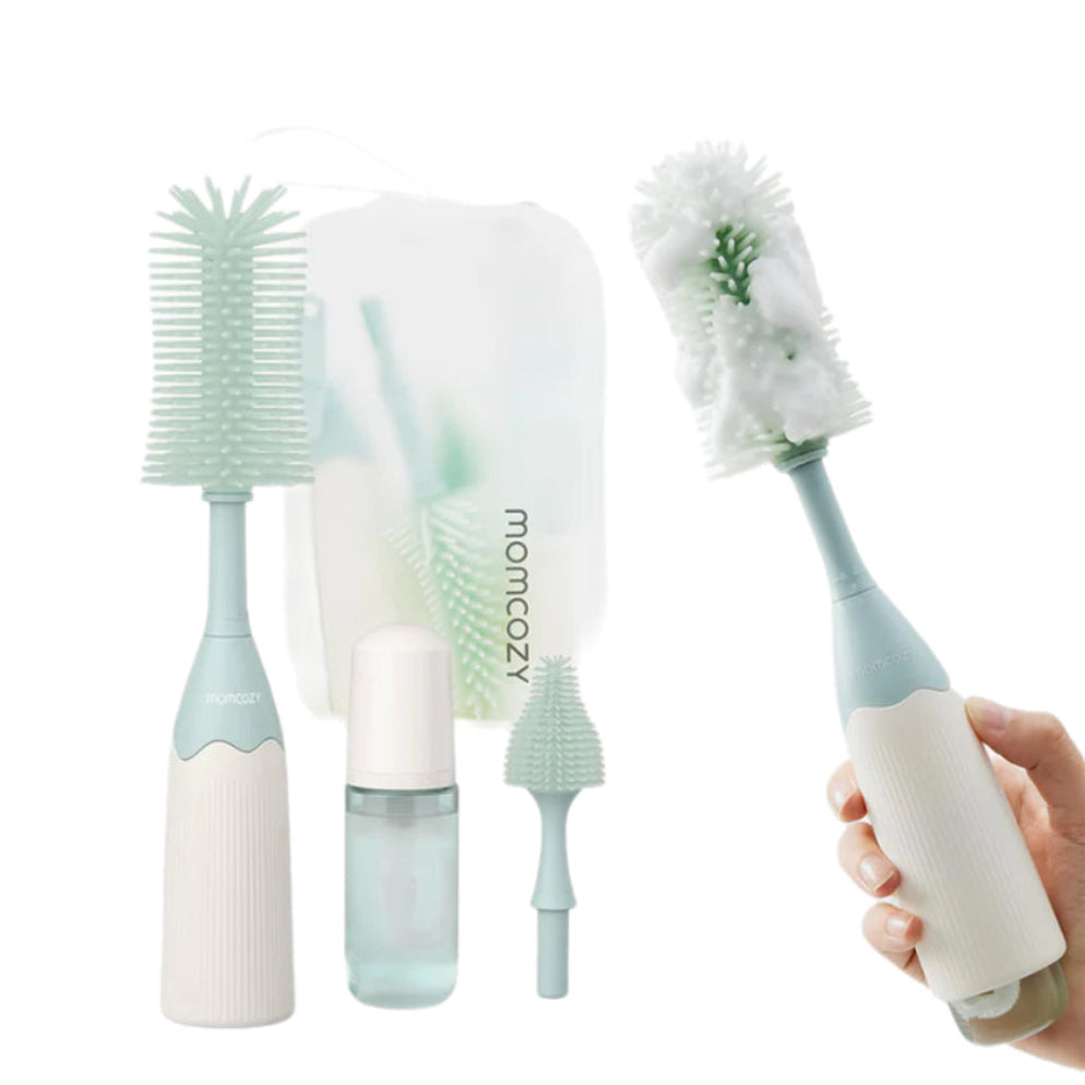 Momcozy 7-in-1 Baby Bottle Brush Set