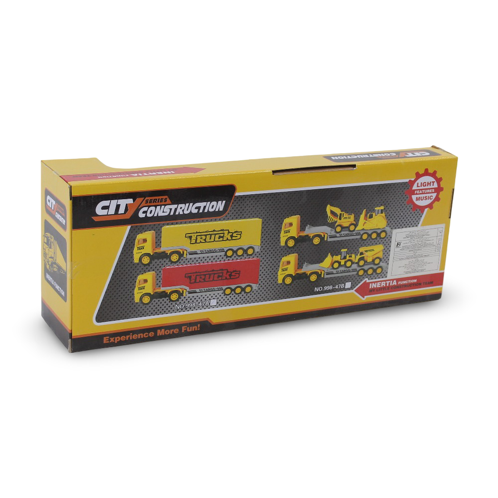 City Construction Series Truck Toy (Light & Sound)