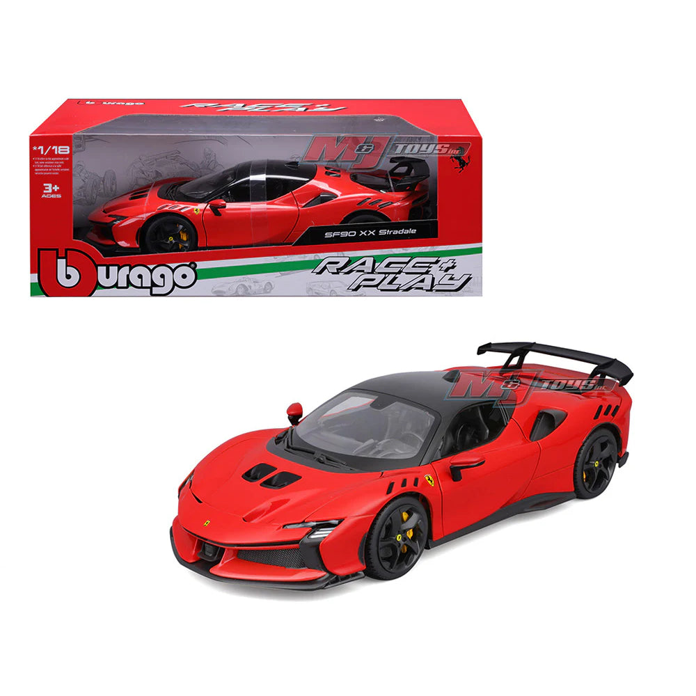 Bburago 1:18 Scale Ferrari R&P SF90 XX Stradale - Toys