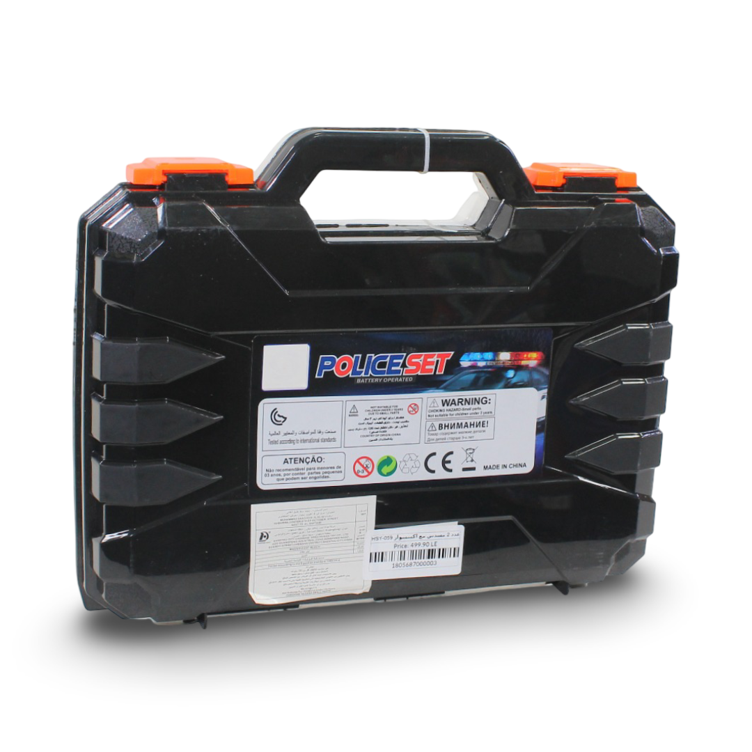 Police Toy Set Battery Operated (2 Storm Action)