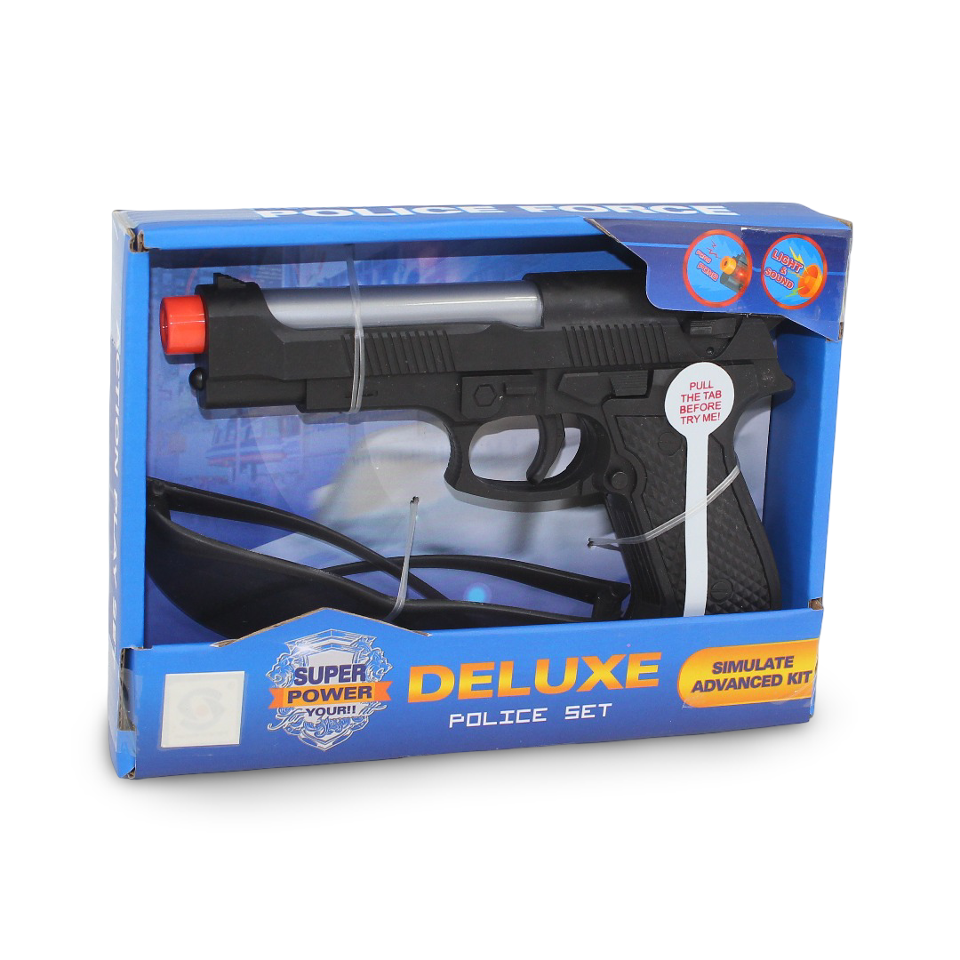 Deluxe Police Gun Set (Light & Sound)