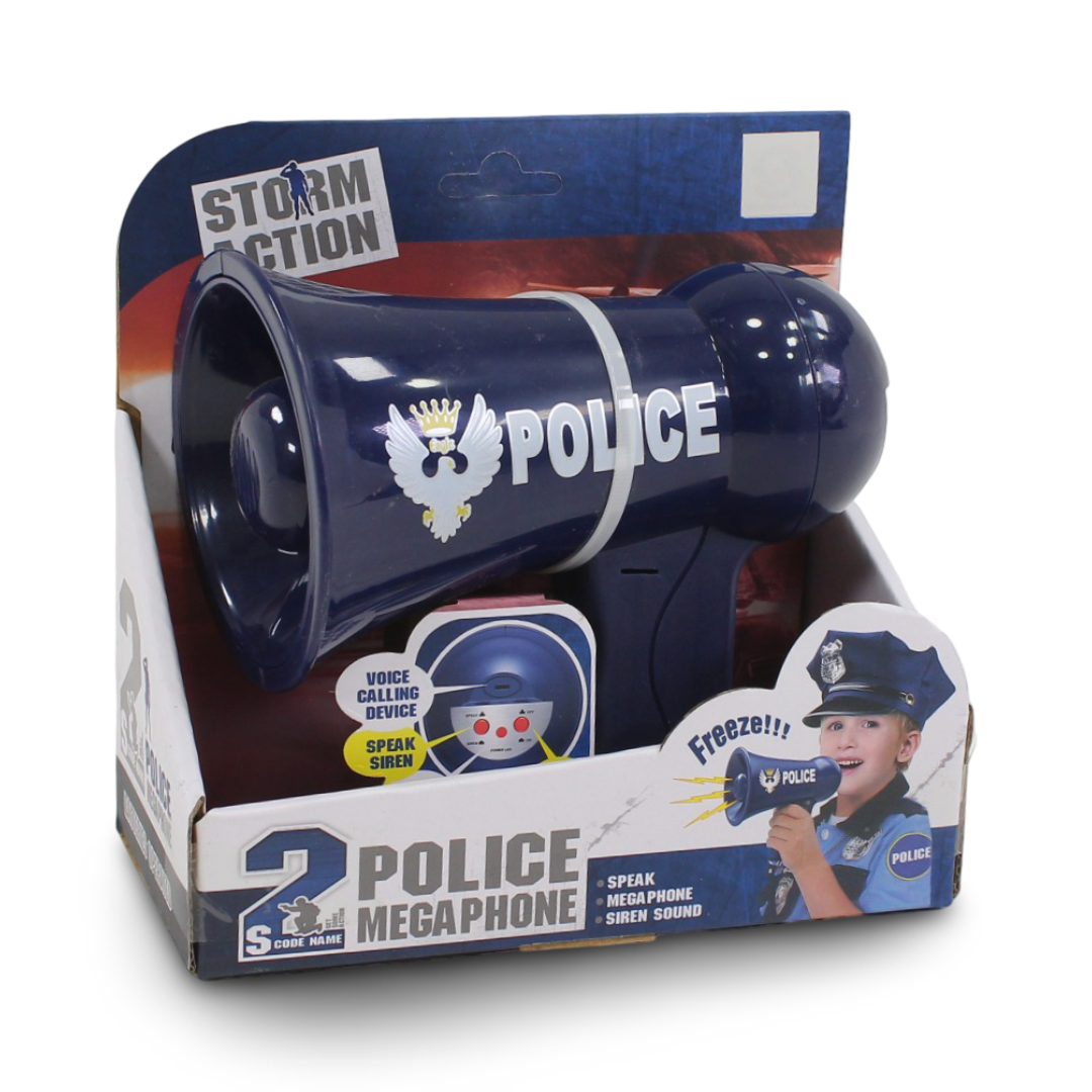 Storm Action Toy Police Megaphone