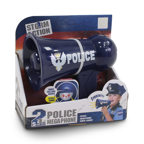 Storm Action Toy Police Megaphone