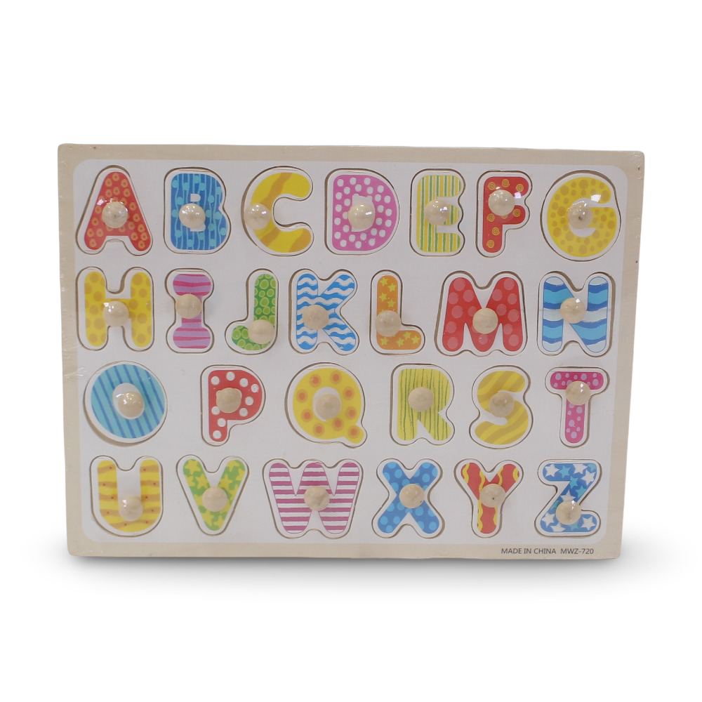 Wooden ABC Puzzle Board