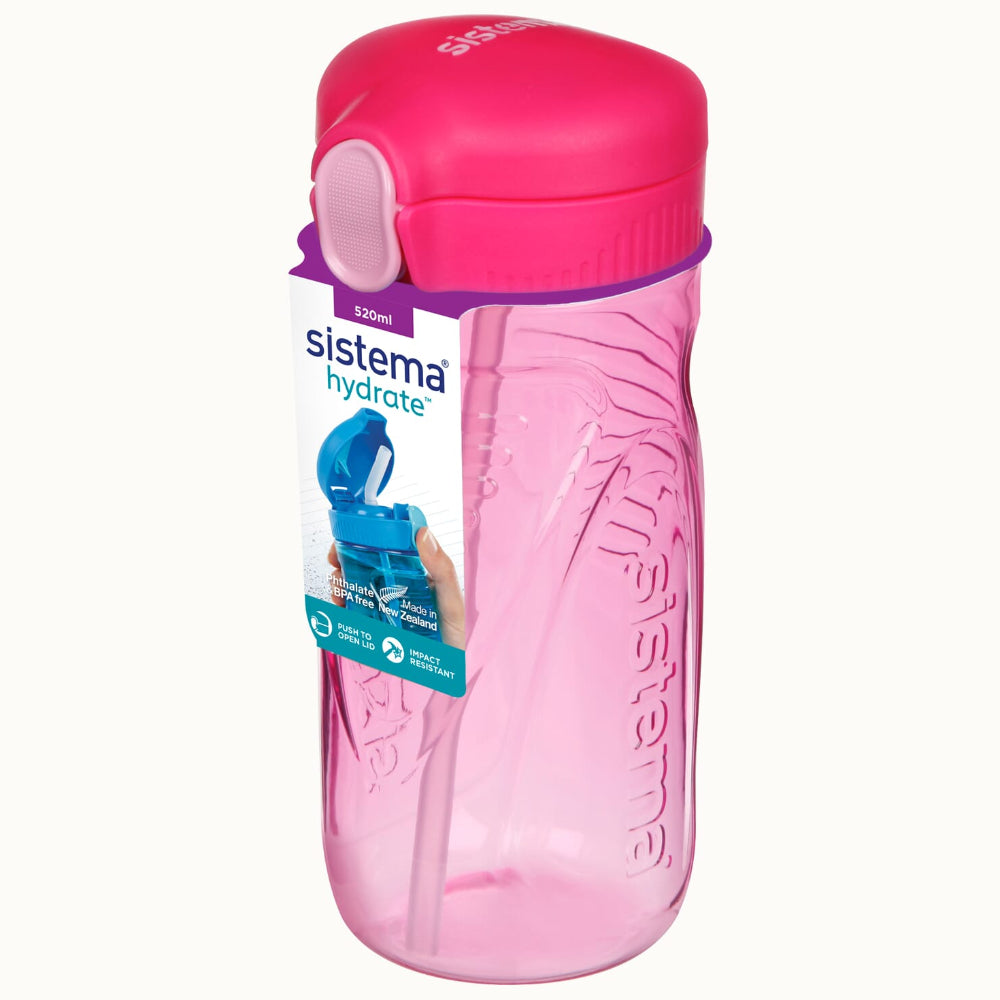 Sistema Plastic Bottle  – Fuchsia