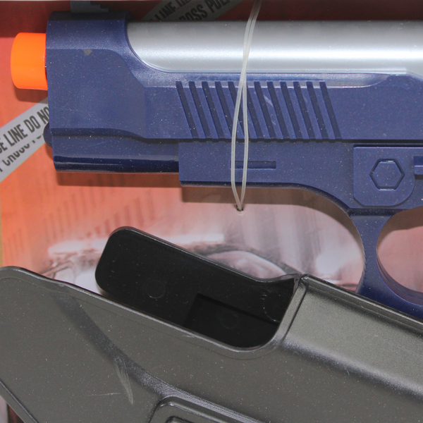 Storm Action Toy Police Gun with Cover