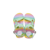 Cubs Rainbow Unicorn Mint Girls Sling Sandal