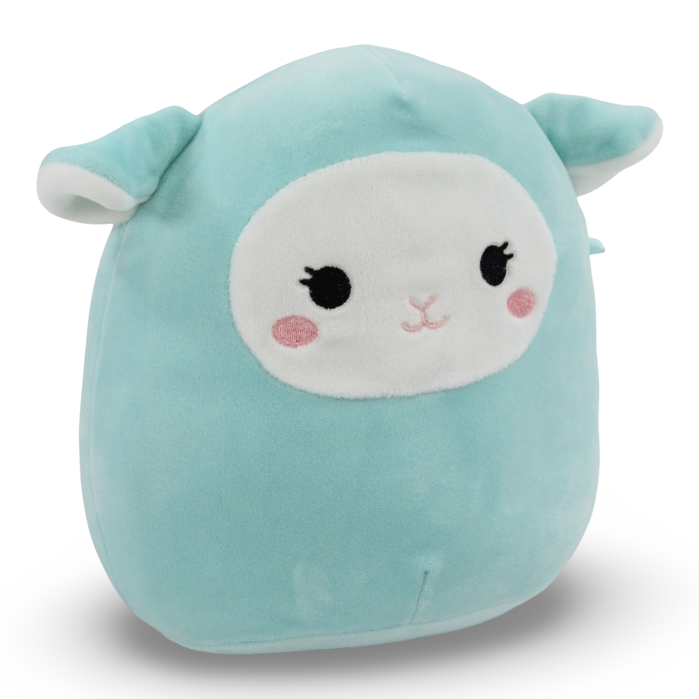 Squishmallows – Aqua Blue Lamb Plush Toy