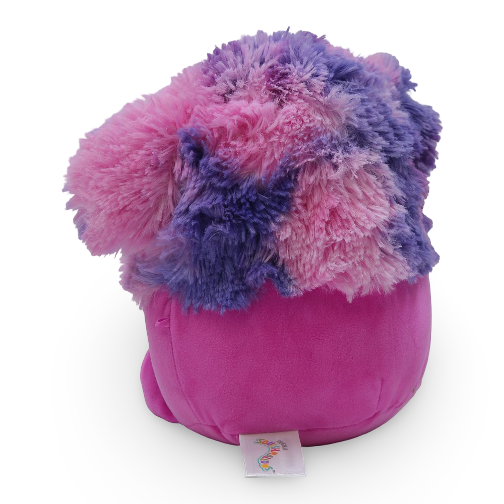 Squishmallows The Magenta Bigfoot with Multicolored Hair Plush Toy