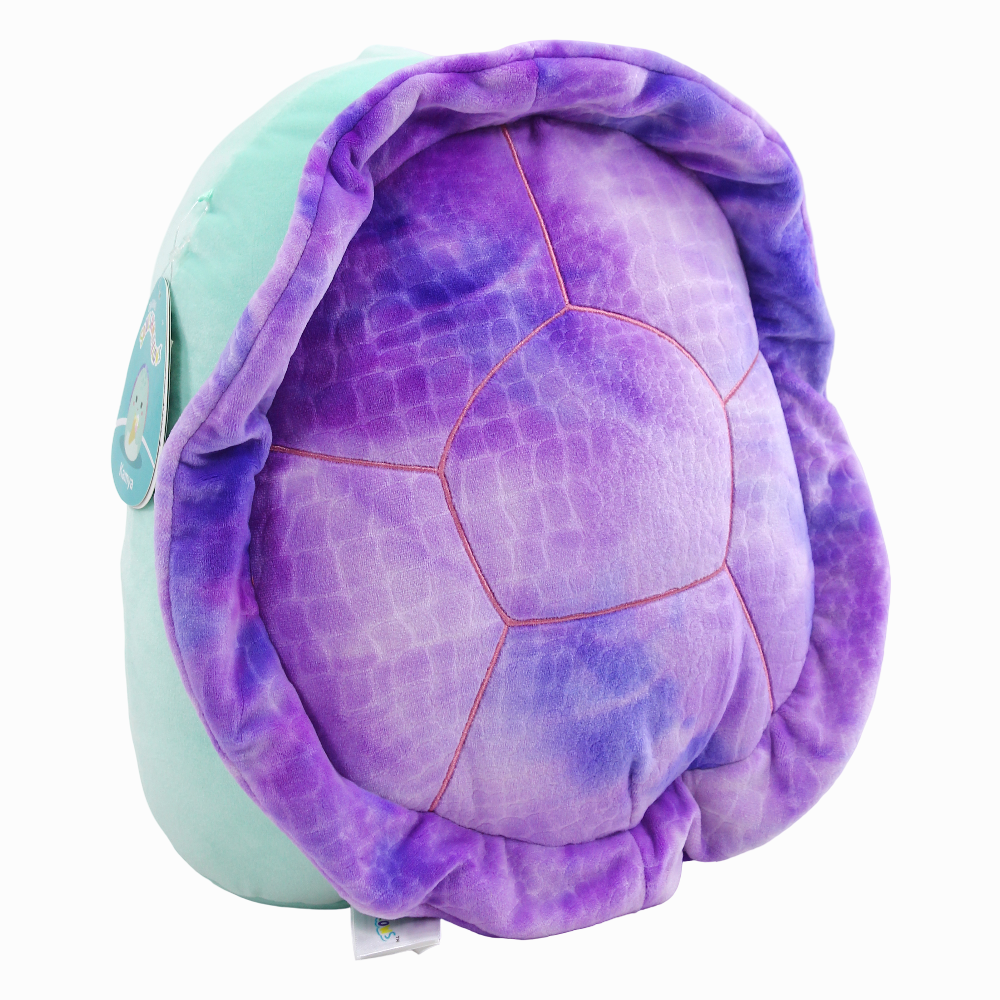 Squishmallows Seasonal Squad 12 Inches - Kamya the Mint Leatherback Turtle Holding Flower Bouquet