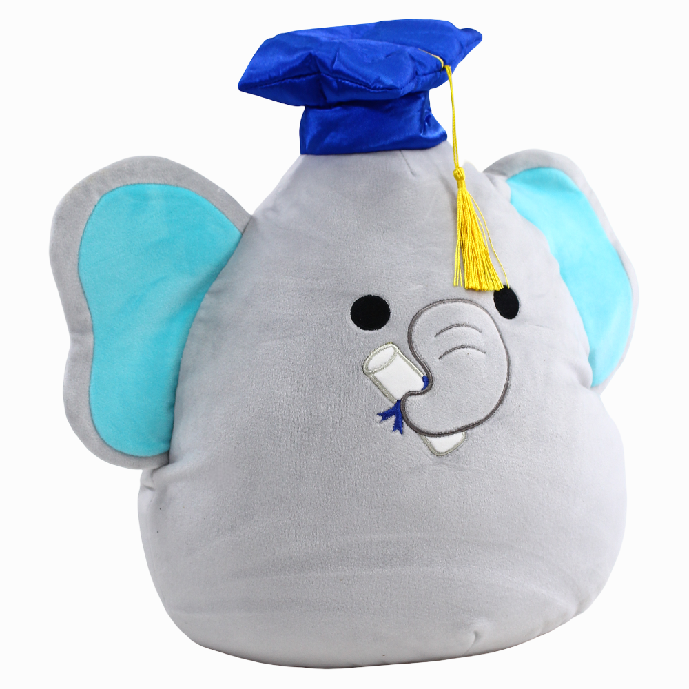 Squishmallows Seasonal Squad – Lemus the Grey Elephant