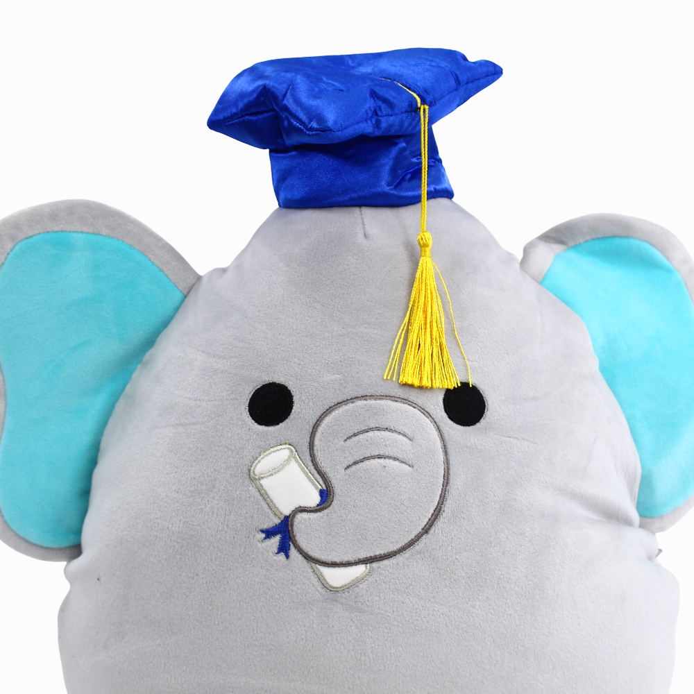 Squishmallows Seasonal Squad – Lemus the Grey Elephant