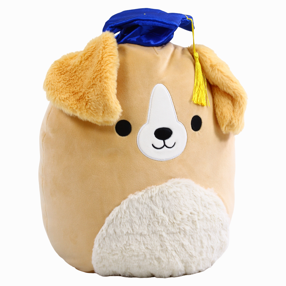 Squishmallows Seasonal Squad 12 Inches - Stevon the Graduation Dog