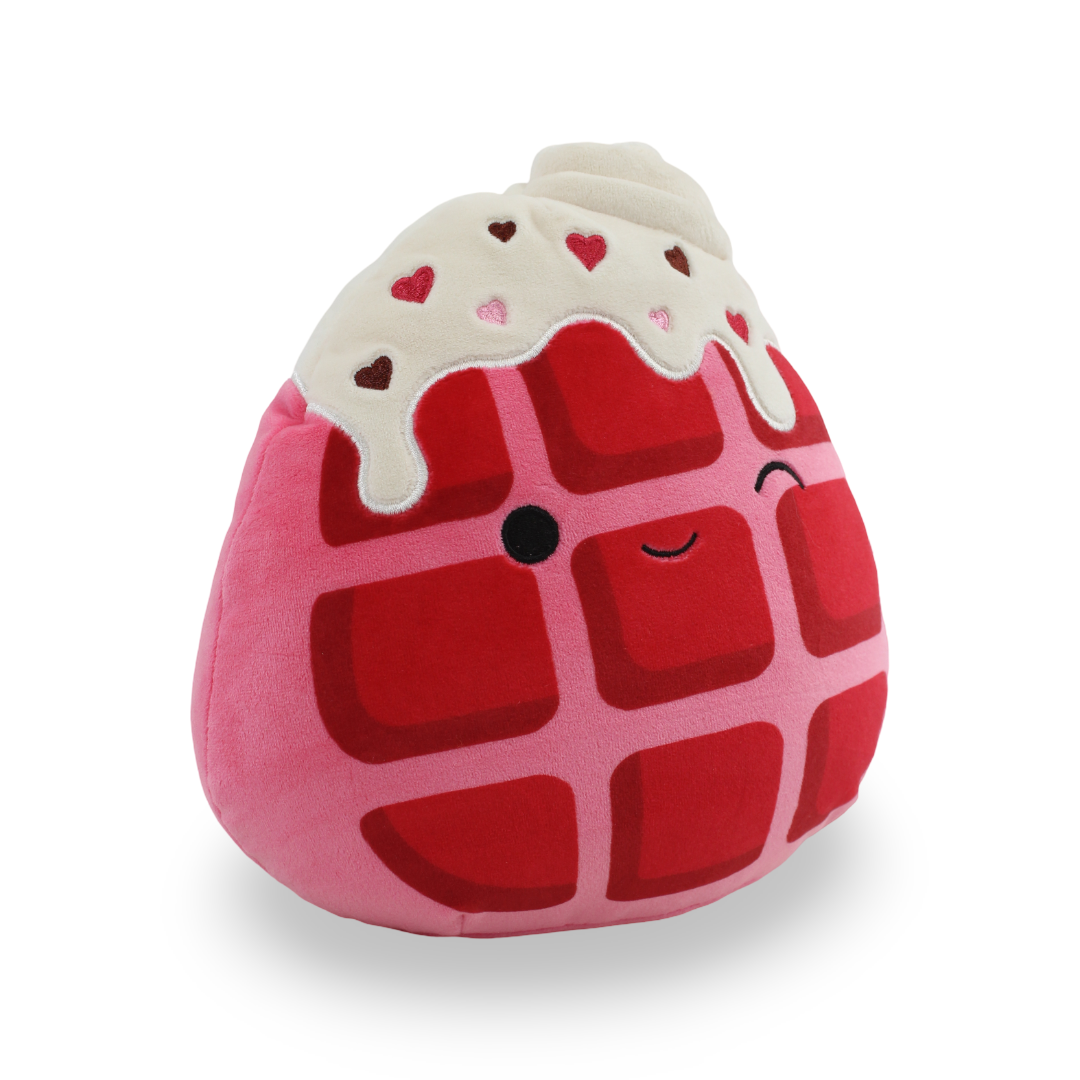 Squishmallows Sayonara Red Velvet Waffle Plush Toy - Toys - OKO