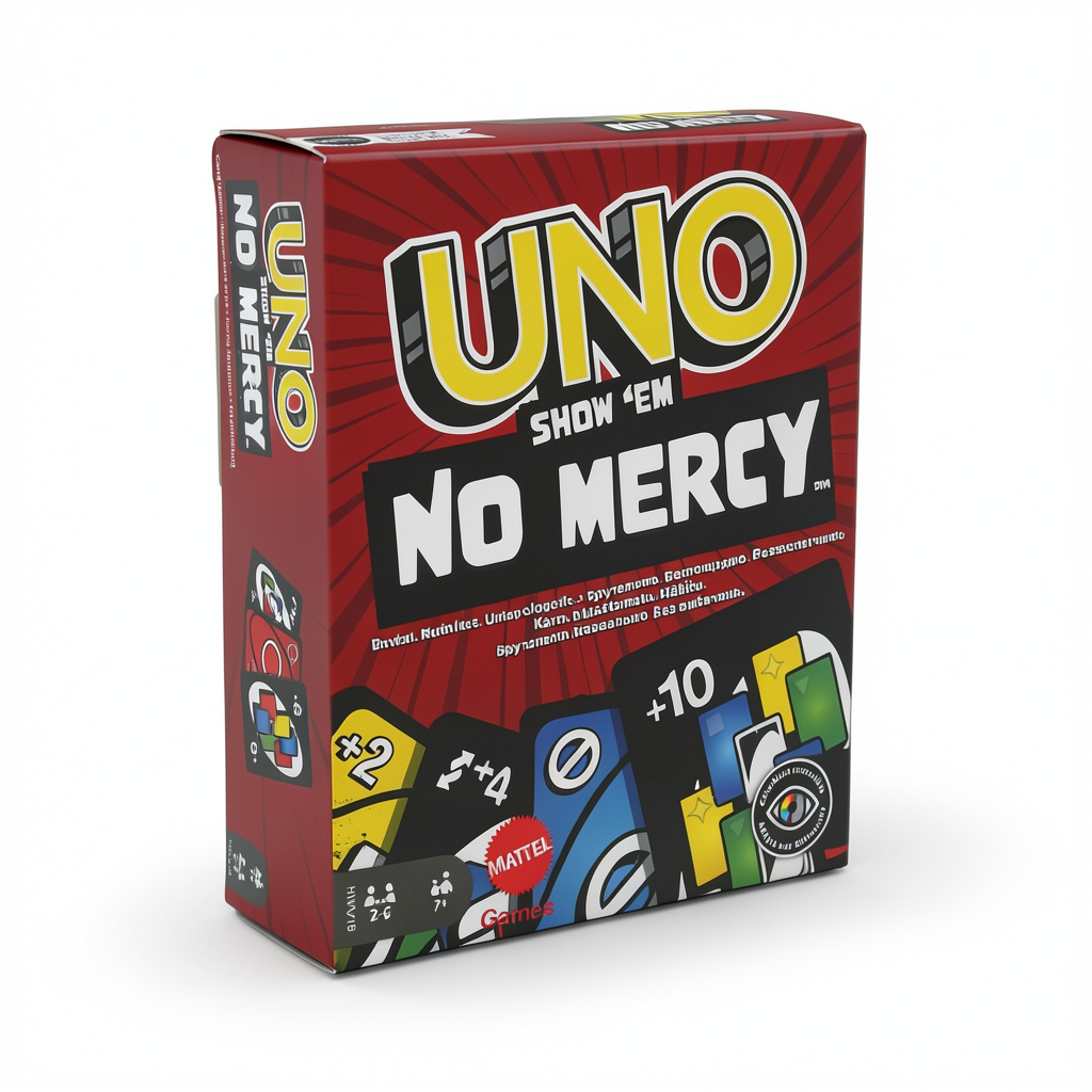 Mattel UNO Show 'Em No Mercy Card Game