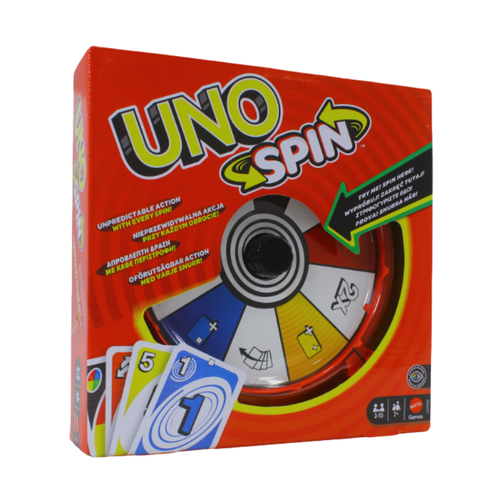 Mattel Games UNO Spin Card Game