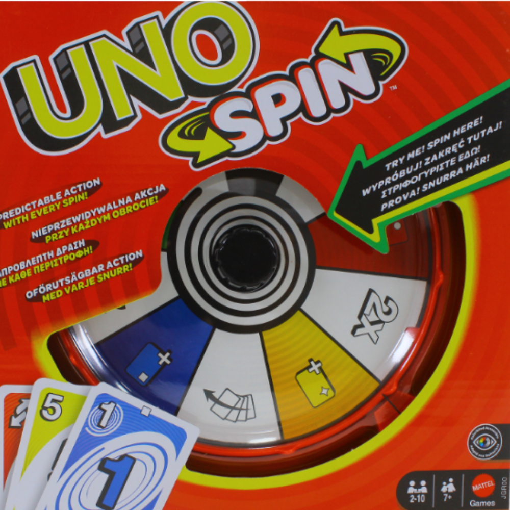 Mattel Games UNO Spin Card Game