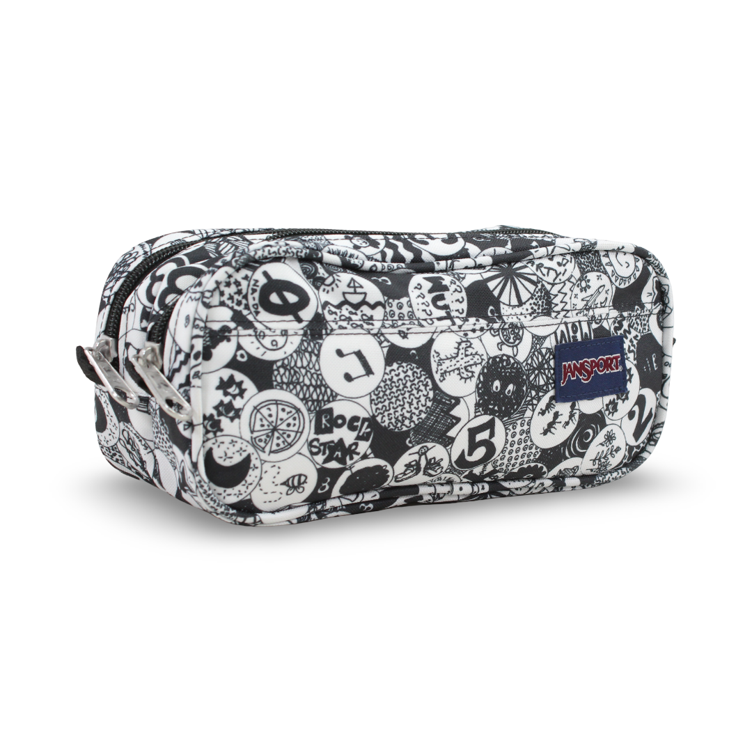 JanSport Large Accessory Pouch – Doodle Dots