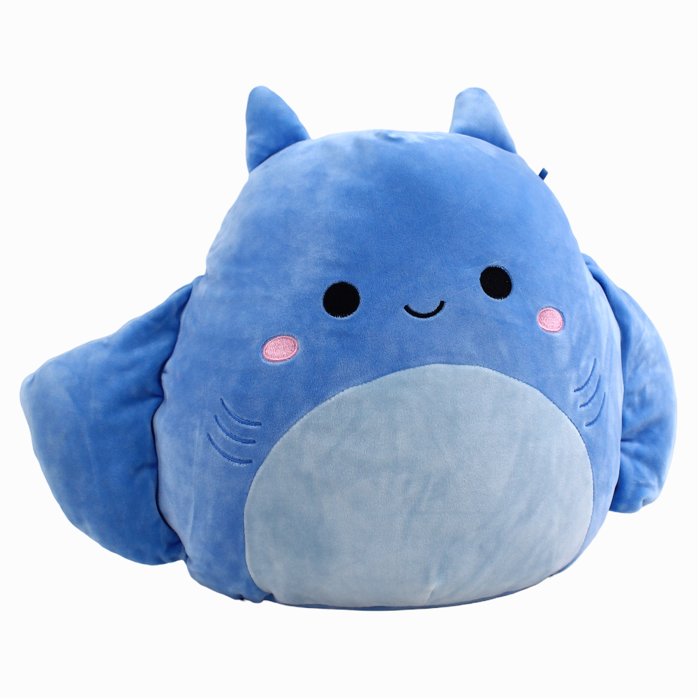 Squishmallows Plush Figure Blue Manta Ray Lux 30cm Jazwares