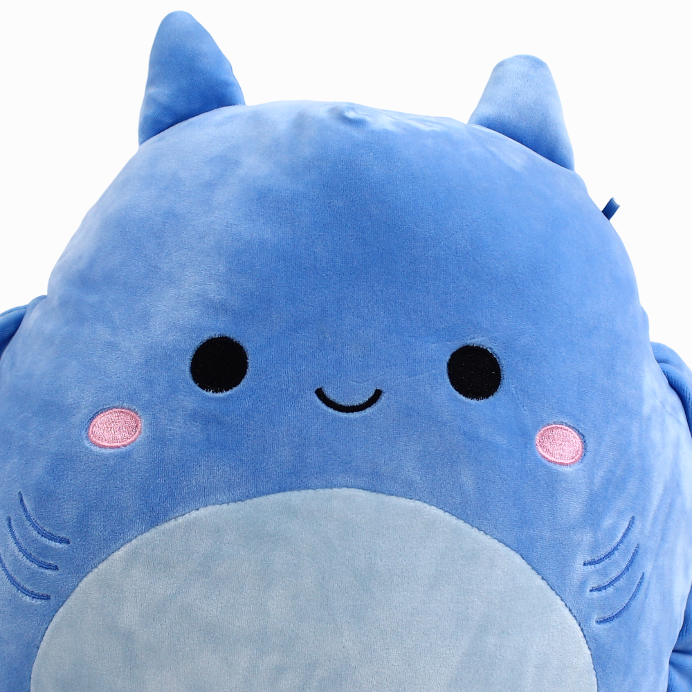 Squishmallows Plush Figure Blue Manta Ray Lux 30cm Jazwares
