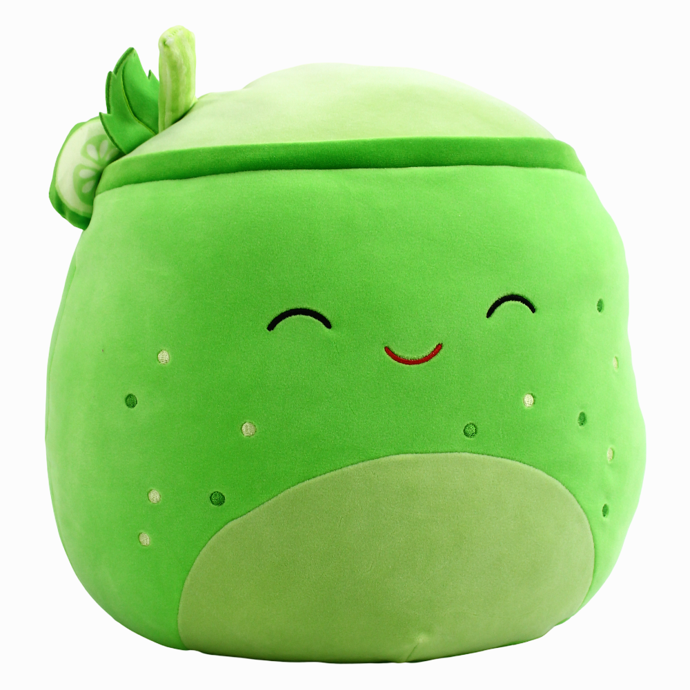 Squishmallows Food Squad Townes The Cucumber Mint Smoothie 30cm