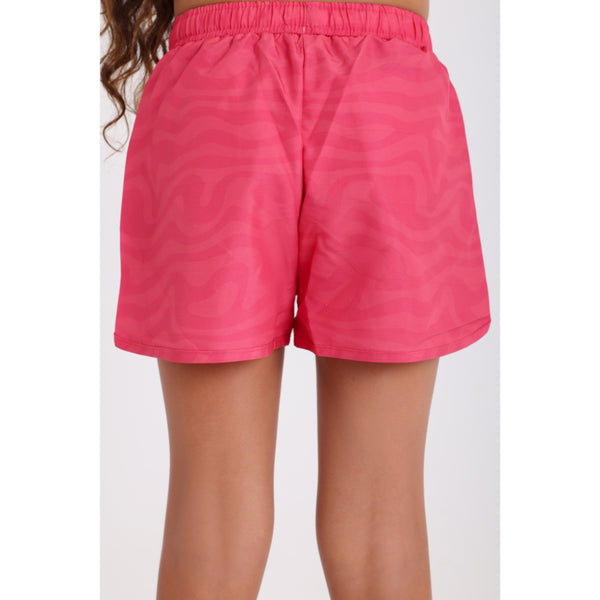 Girls Waterproof Swim Shorts – Fuchsia