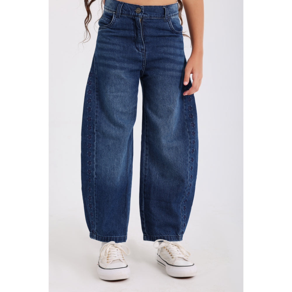 Girls Denim Pants - Clothing - Playmore