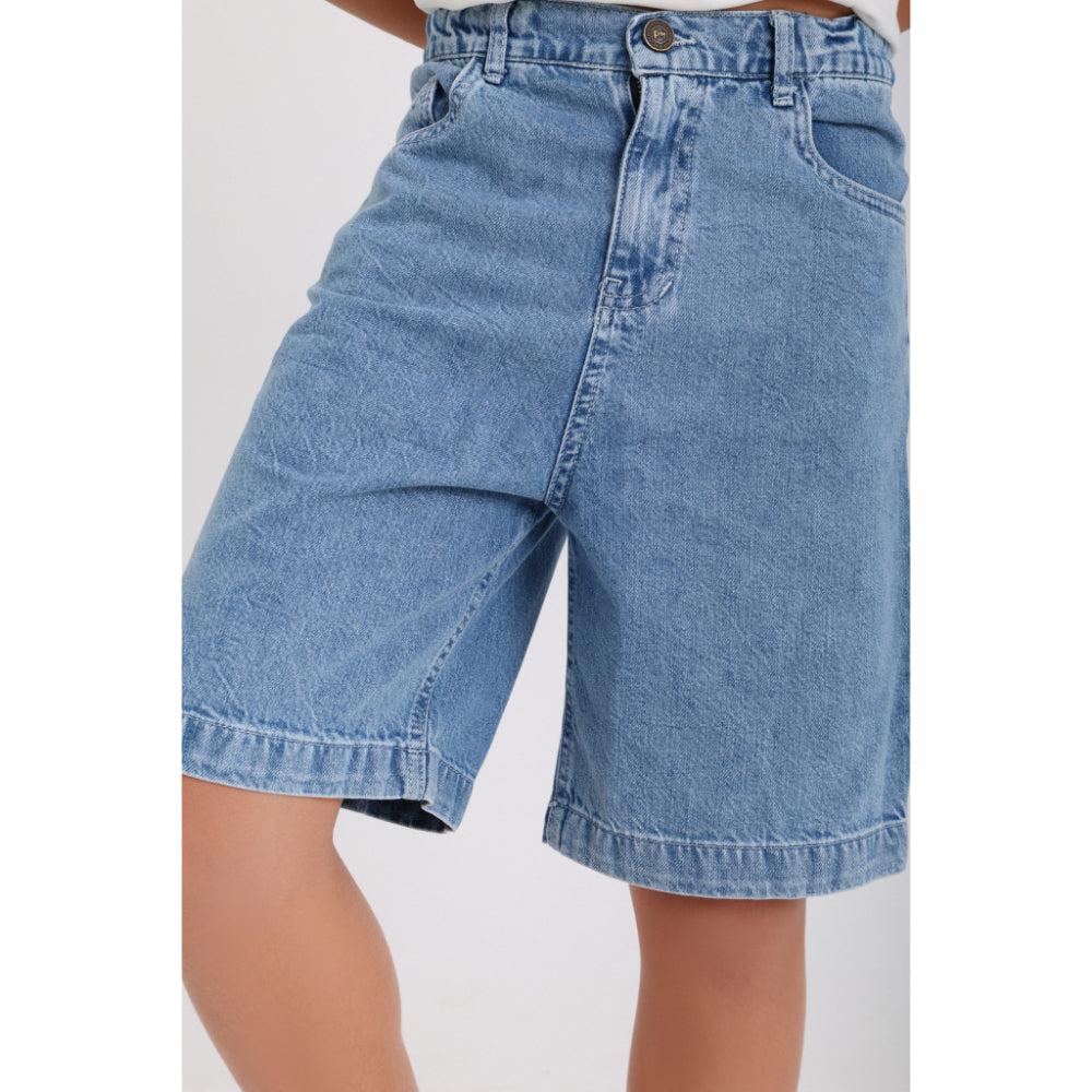 Boys Denim Shorts – Light Blue