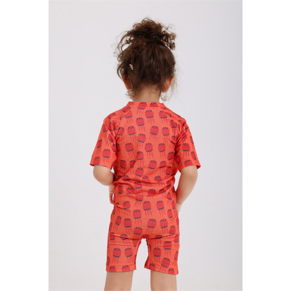 Unisex Baby Swimsuit – Orange