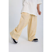 Unisex Baby Cotton Pants – Yellow