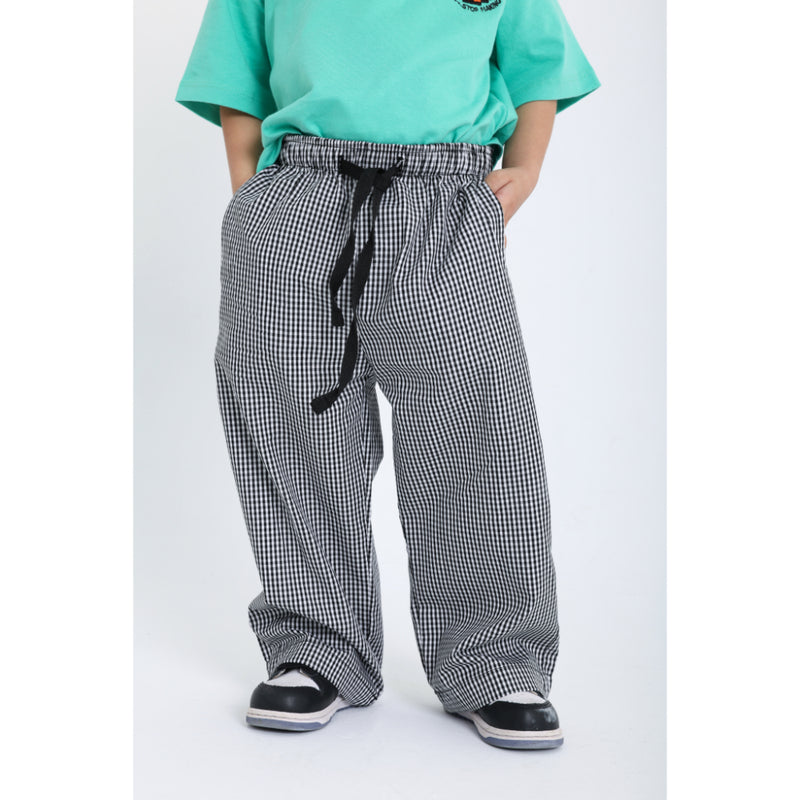 Teens Cotton Pants – Black & White